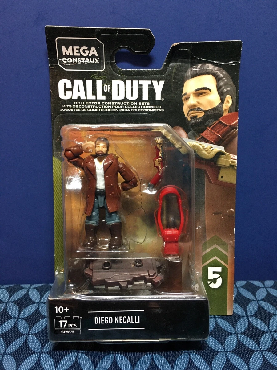 Mega Construx Call of Duty Diego Necalli Figure 17 pcs Series 5 GFW75 New |  eBay