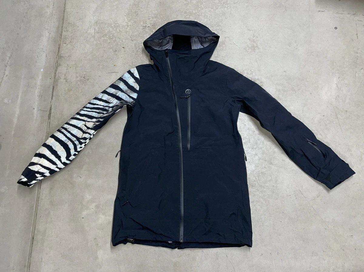 Volcom Nya TDS Women s XL Jacket Gore Tex Recco Used Black Snow Sports