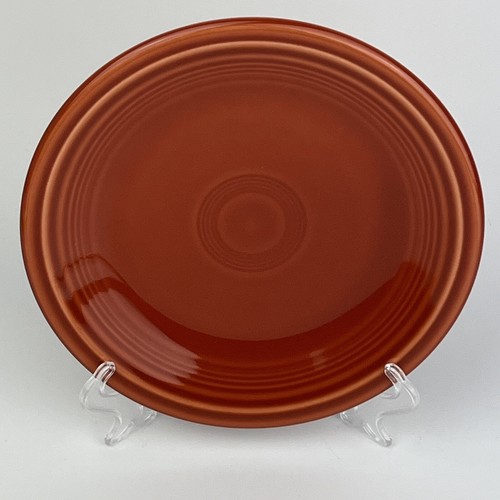 Fiesta Paprika Brown Salad Plate 7 1/4” Inch Made in USA Retired Color