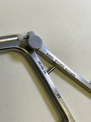 Karl Storz 26169SL Micro Semm Scissors Curved Left 5mm x 33cm