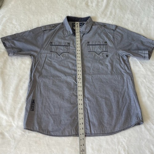 Mecca USA - button down shirt size XL - Vintage Streetwear - Y2K - Hip Hop - Picture 6 of 7
