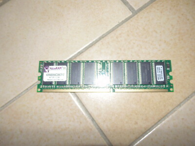 3 DDR-RAM PC-3200U Kingston KVR400X64C3AK2/512 Samsung M368L6523CUS-CCC 512 MB