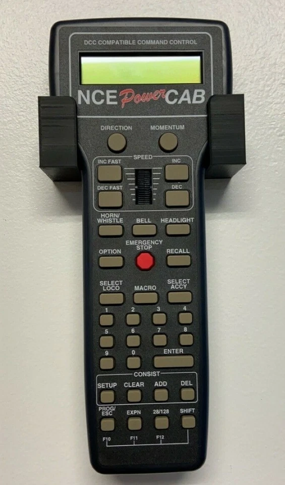 NCE Power CAB/Throttle Cab Wandhalterung Halter 2 Stück