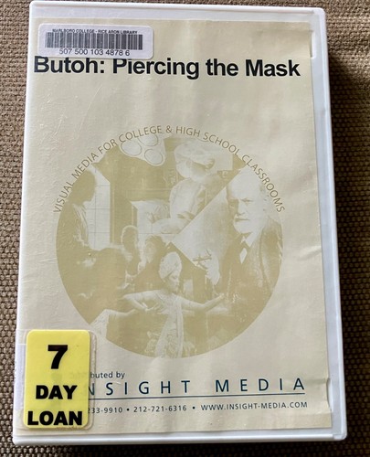 BUTOH: Piercing The Mask DVD - Japanese Dance Documentary - Ex-Library