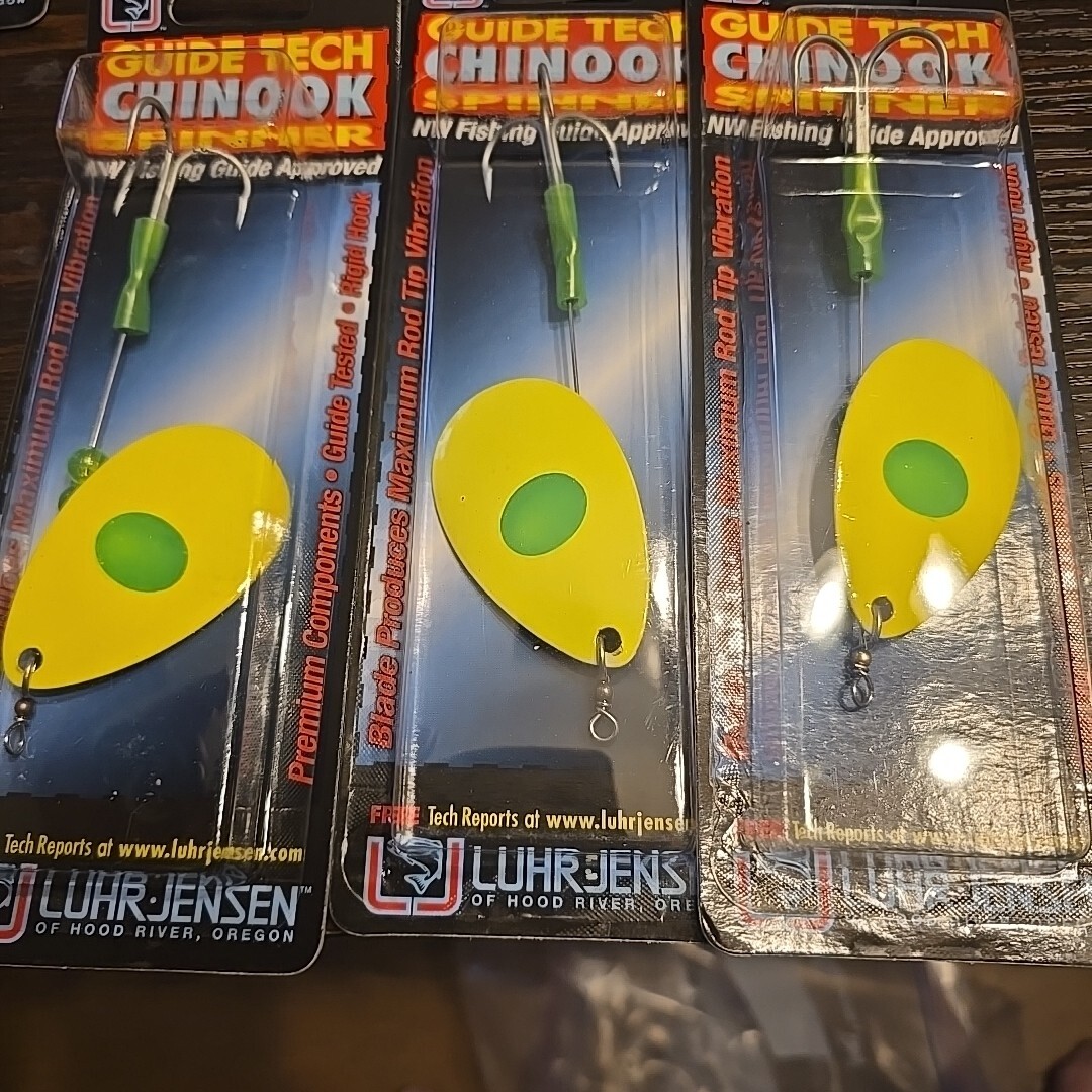 9 LUHR-JENSEN CHINOOK SPINNERS BAITS Guide Tech Size 5 2143-005-XXXX - Image 5