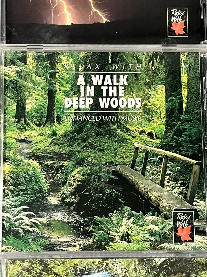 Relax with Environmental Sounds Creative Music Meditation & Yoga 1996 6 CD Lot Foto 4 de 4