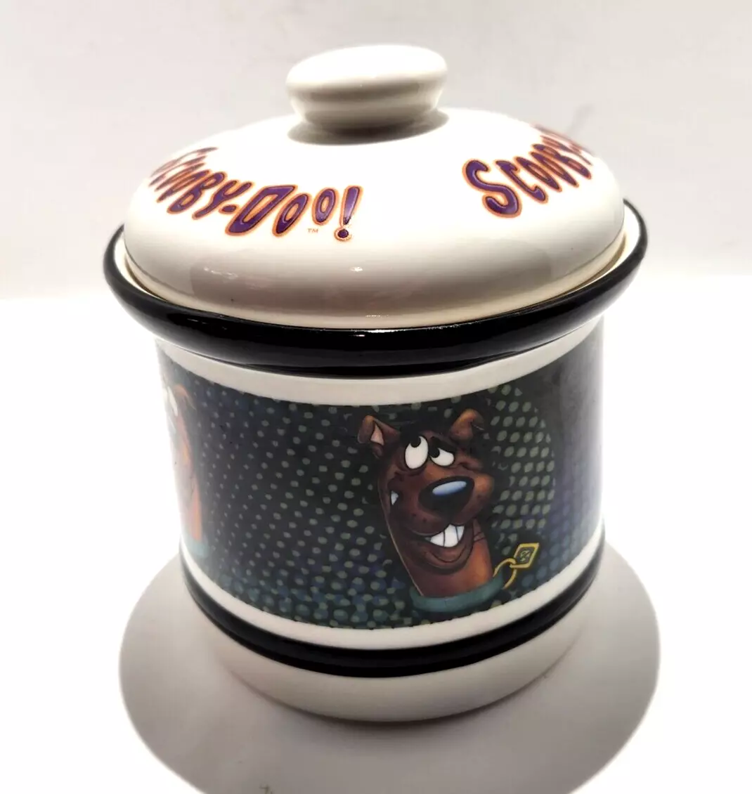 Vintage Scooby Doo Hanna Barbera Dog Treat Cookie Jar Ceramic Container 6.5