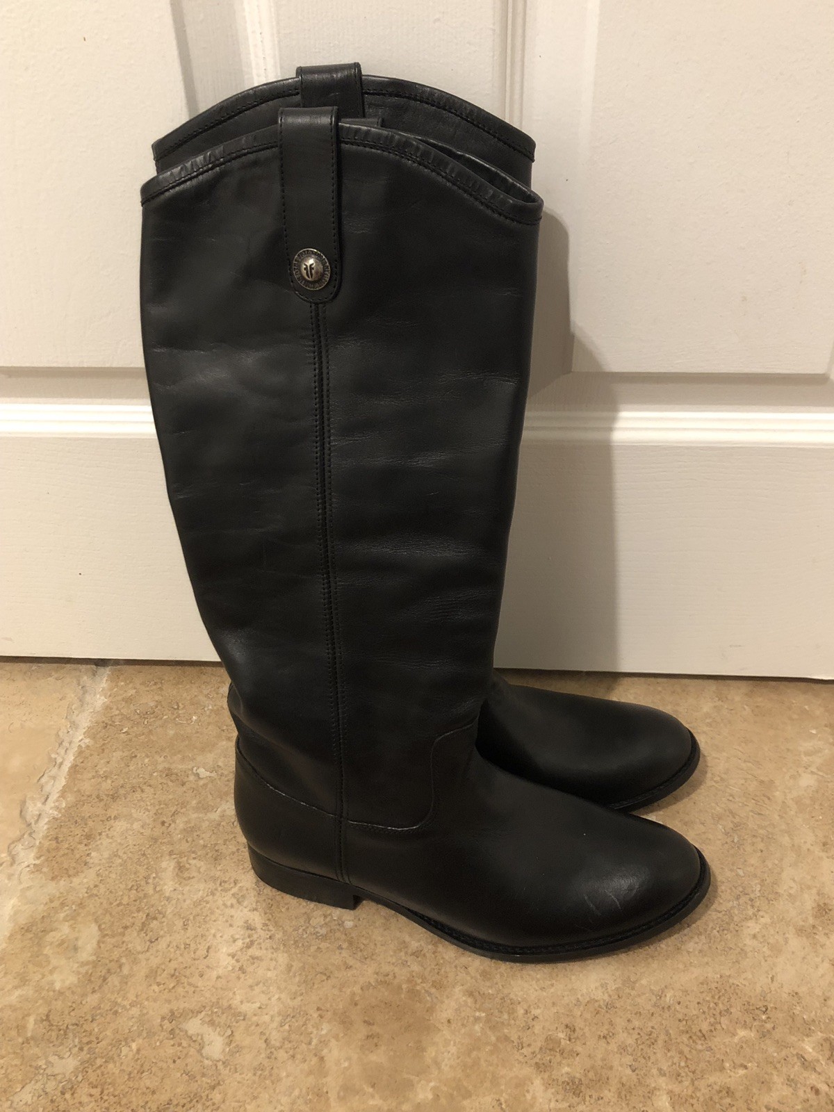 Frye Women’s Women’s Women’s Melissa Button Lug Tall Riding Boot Black Leather 3471444 Size US 6 c0fcc8 Frye Women’s Women’s Women’s Melissa Button Lug Tall Riding Boot Black Leather 3471444 Size US 6 c0fcc8