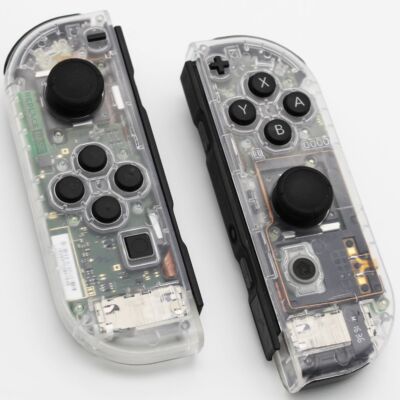 Left Right Housing For Nintendo Switch Joy-con Shell Set Clear