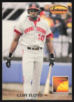 1994 Ted Williams Card Co. Dawning Legacy Cliff Floyd RC #156 Montreal Expos