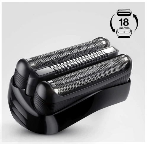 21B Replacement Shaver Head Foil Cassette Blade for Braun Shaving Series 3 Black - Picture 8 of 13