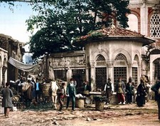 1891 CONSTANTINOPLE TURKEY Cityscape Streets Picture Photo Art Print 4x6