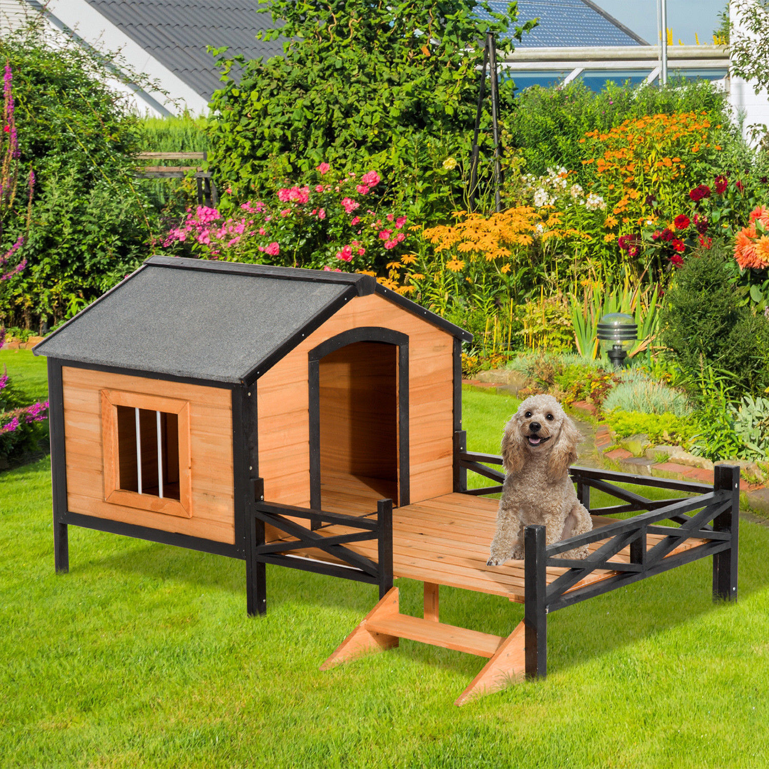 outdoor dog shelter
