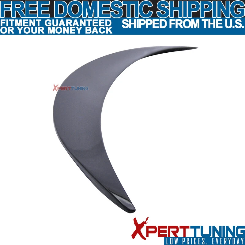 Fits 07-13 BMW 1 Series E82 P Style Rear Trunk Spoiler Painted Jet Black #668 Foto 3 de 4