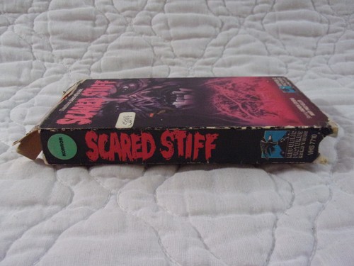 SCARED STIFF VHS 80'S HORROR HAUNTED HOUSE GORE POSSESSION UNDEAD ANDREW STEVENS - Picture 6 of 10