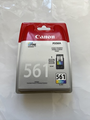 Canon 561 Colour Ink Cartridge - 8.3ml - Sealed - Genuine 8714574662916 | eBay