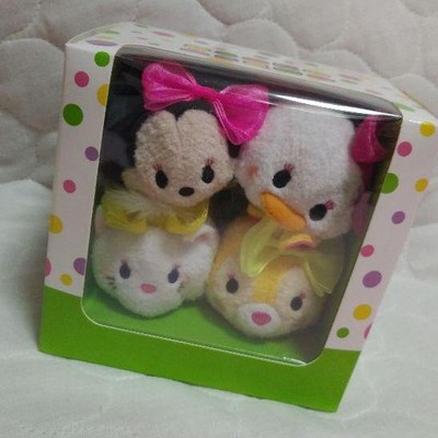 Disney Store Tsum Tsum Plush Toy Doll Figure Box Set Of 4 Osaka Grand Opening Ebay