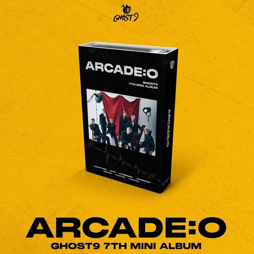 GHOST9 7th Mini Album ARCADE : O NEMO ALBUM FULL Ver. QR Card+10ea Photocard - 第 1/5 張圖片