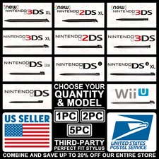 Replacement Stylus For Nintendo NEW/3DS/2DS/DSi/XL/DS Lite/LL/Wii U Plastic Pen