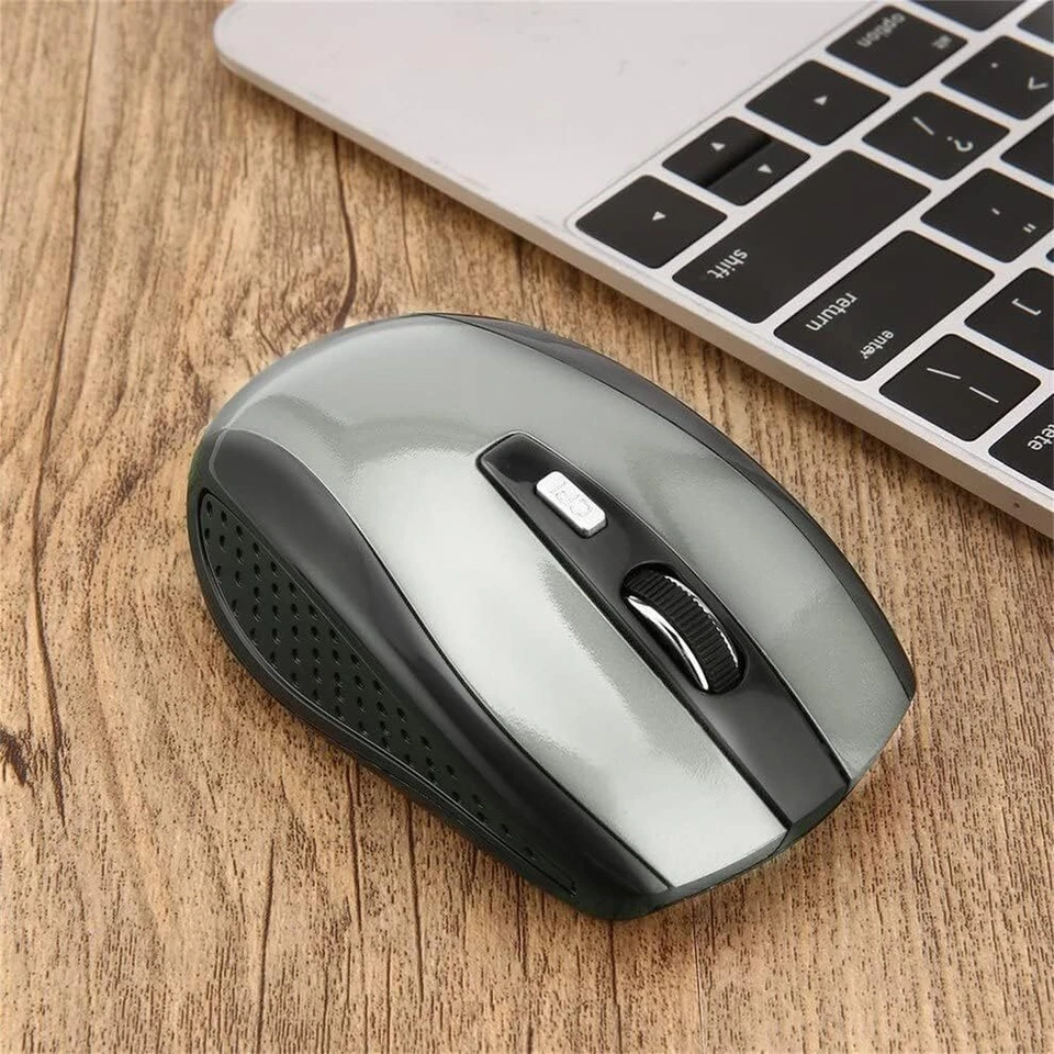 2.4GHz Wireless Optical Mouse Mice & USB Receiver For PC Laptop Computer DPI USA - Image 3 of 4