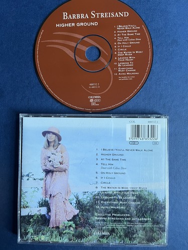 Barbra Streisand Partners, Higher Ground + Guilty Too 3x CD albums Used 90s 00s - Picture 3 of 4