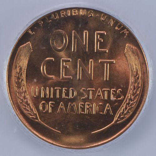 1955-S Lincoln Wheat Cent MS67 RD ICG - Picture 4 of 5