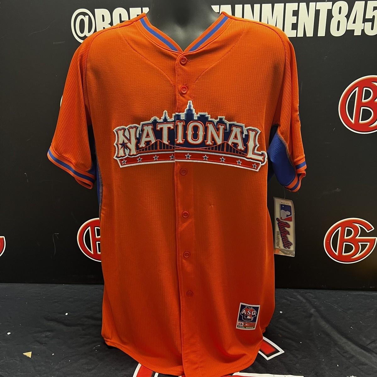 NWT MLB 2013 National League All Star Jersey Authentic Size 44 New