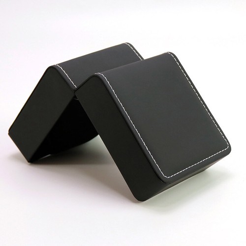 Single Watch Gift Box with Pillow PU Leather Wristwatch Display Case Organizer - Picture 12 of 16
