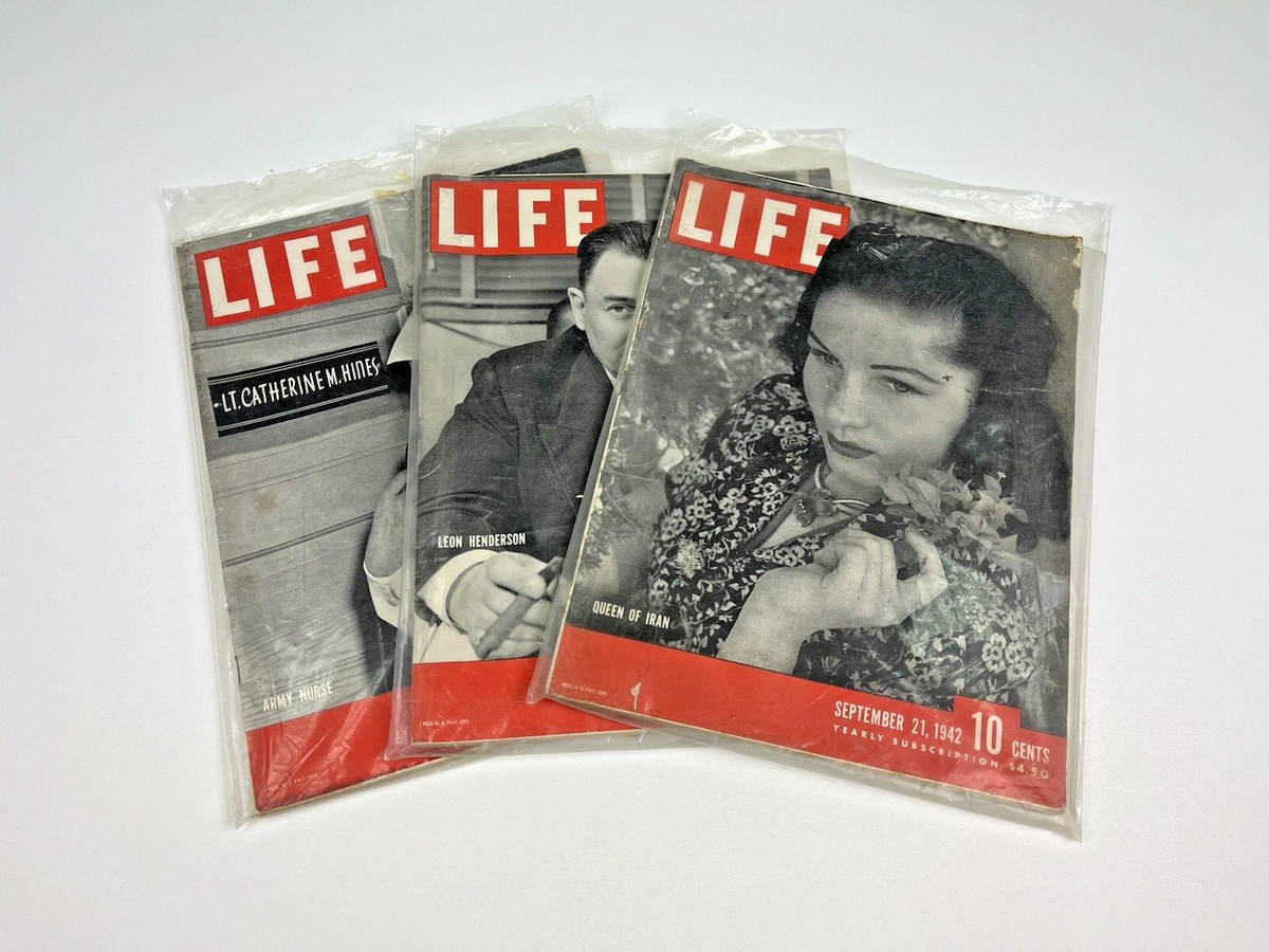 LIFE 雑誌 週刊誌 ビンテージ 5冊セット ね*ー様 LIFE誌 1942 年