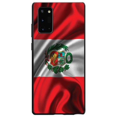 Hard Case Cover for Samsung Galaxy Note Peru Waving Flag