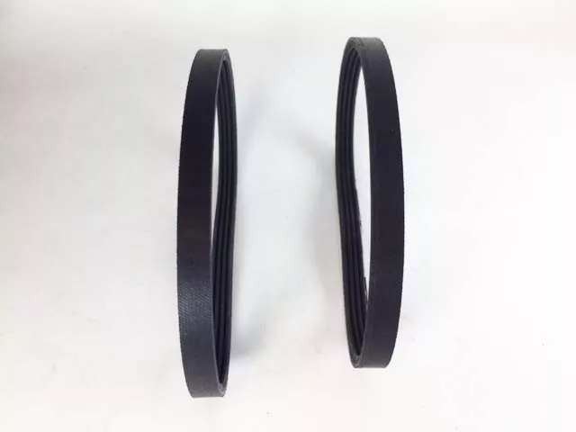 2 DRIVE BELTS BOSTITCH AIR COMPRESSOR PJ373 AB 9075316 CAP2000P OF