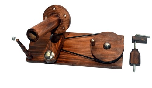 Avvolgitore filato legno uncinetto maglia legno massello avvolgitore a sfera rapido  - Foto 1 di 6