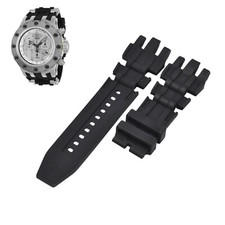 Subaqua 20171 26mm Black Rubber Watch Strap For Invicta