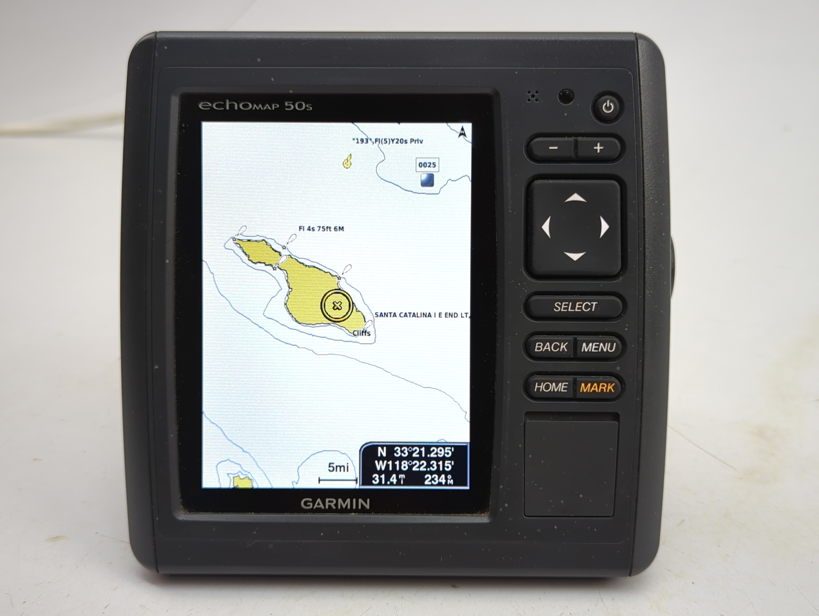 Garmin echoMAP 50s 0100113601 Marine 5” Display GPS Chartplotter