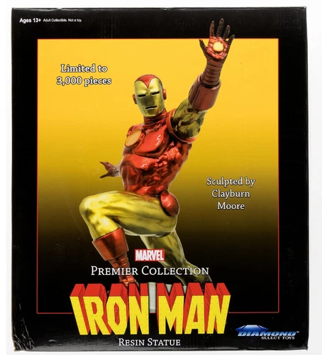 ¡¡NUEVO/Sellado!! Estatua de Iron Man Diamond Select Marvel Premier Premiere Collection