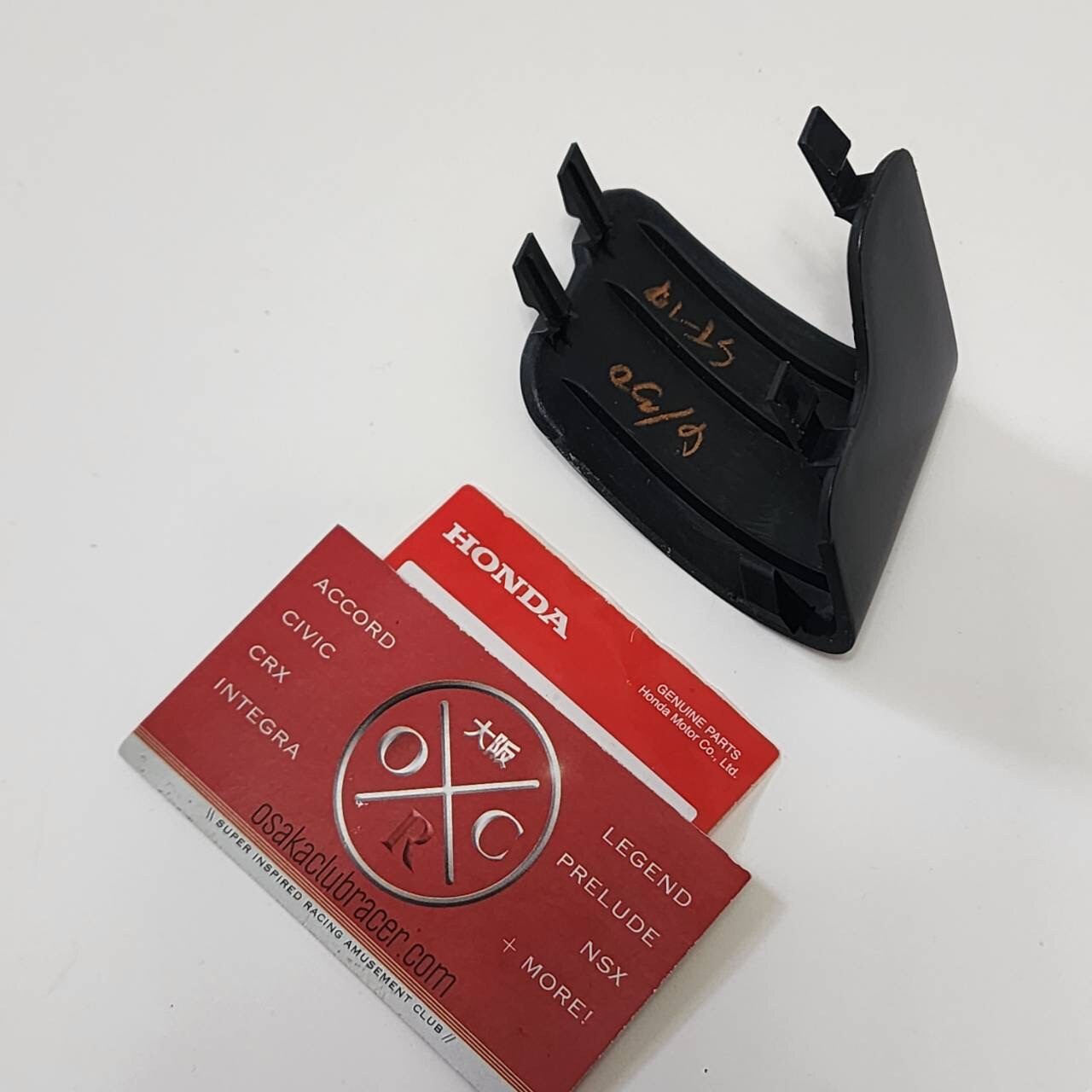 Genuine OEM 91-01 Acura NSX Front Bumper Tow Hook Cover Cap Midnight Purple New