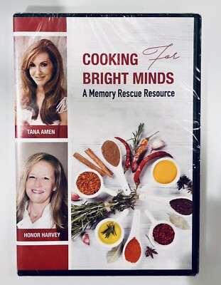 Cooking For Bright Minds A Memory Rescue Resource DVD - Tania Amien New Sealed
