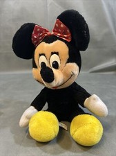 Vintage Minnie Mouse 12" Plush Stuffed Doll - Disneyland Walt Disney World.