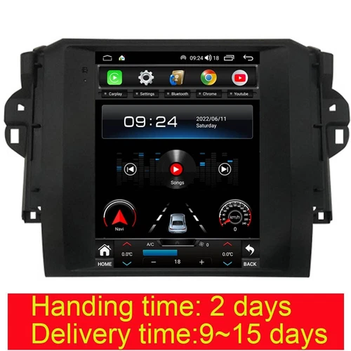 For TOYOTA FORTUNER/HILUX 2016-2020 Android 14 CarPlay Car GPS Stereo Radio 64GB