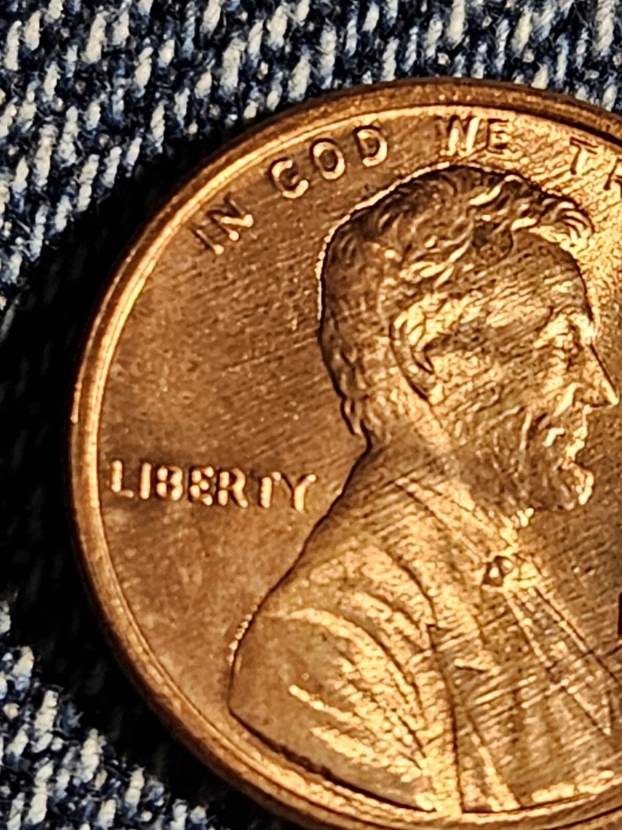 1991 Penny Errors No Mint Mark, Struck Off Center, DDO, DDR