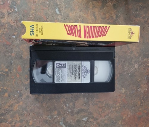 1956 Forbidden Planet VHS Tape 1984 1991 cassette - Picture 3 of 5
