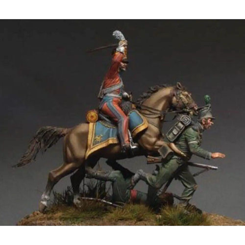 1/32 54mm Resin Model Kit Warriors Napoleonic Wars Battle Unpainted - Picture 3 of 5