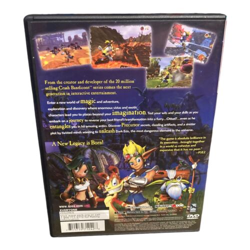 Jak and Daxter: The Precursor Legacy (Sony Playstation 2, 2002) PS2 Completo - Imagen 2 de 4