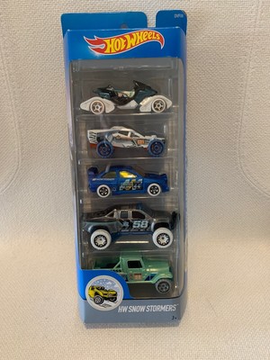 hot wheels snow stormers 5 pack