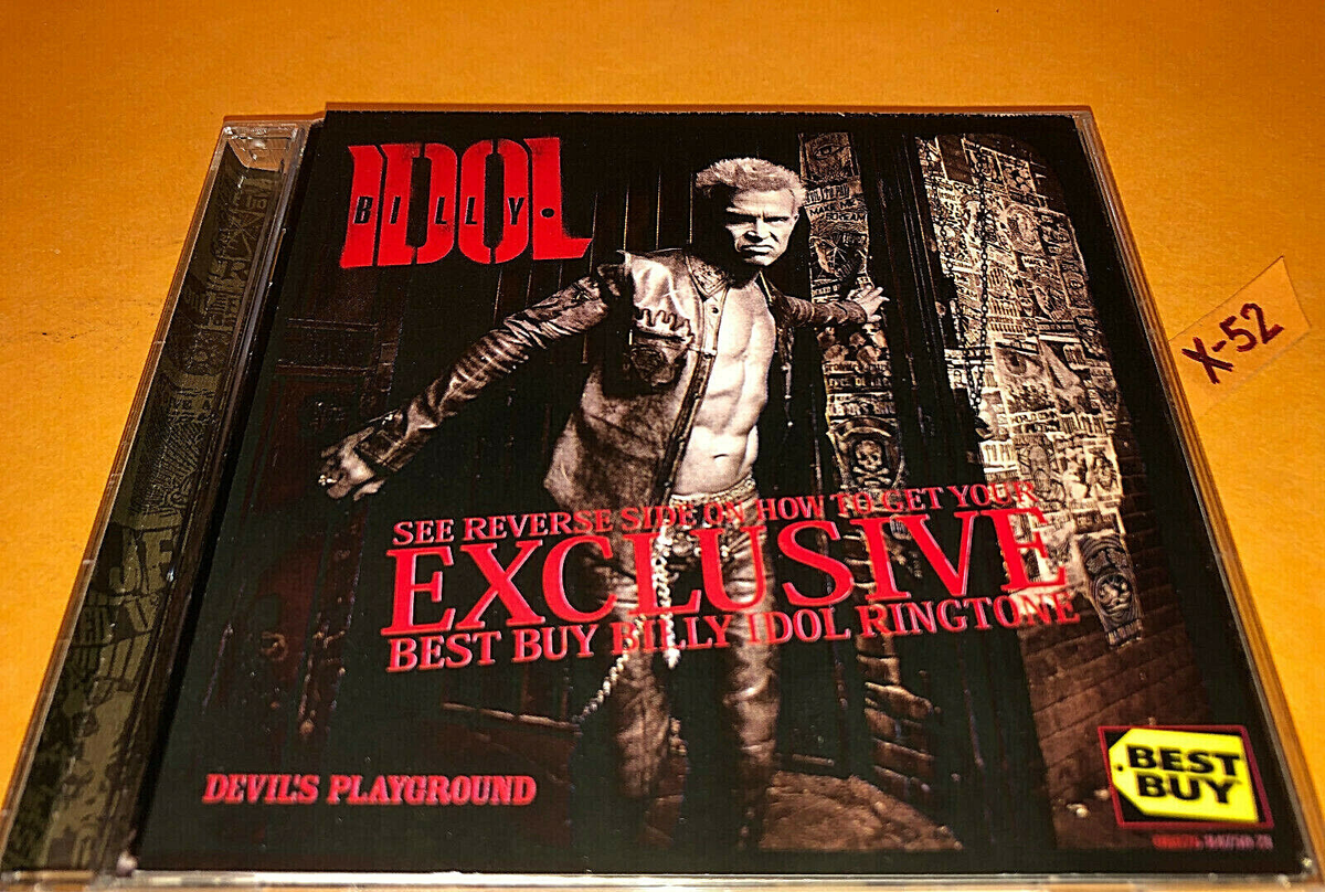 Billy Idol CD Devils Playground Best Buy Exclusive Steve Stevens