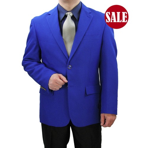 HAS TO GO!! Sharp Regular-Fit Men 2-B Blazer ROYAL, Size 60 Regular, $129+