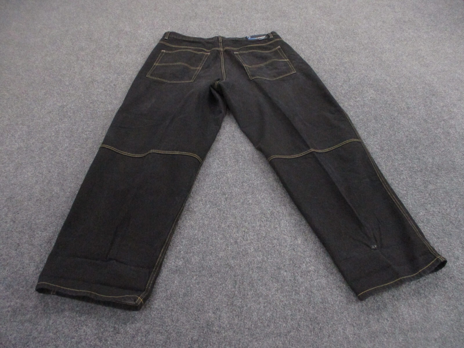 Icewear Wide Leg Baggy Denim Jeans for Men Y2K Grunge Skate Work Vintage Style