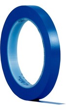 3M T961471BL Blue Vinyl Tape, 1/4" x 36 yd (Pack Of 5)