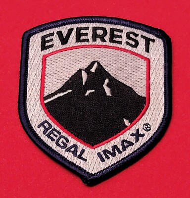 Regal IMAX Promotional Patch movie souvenir Mt. Everest Skiing Mountain 