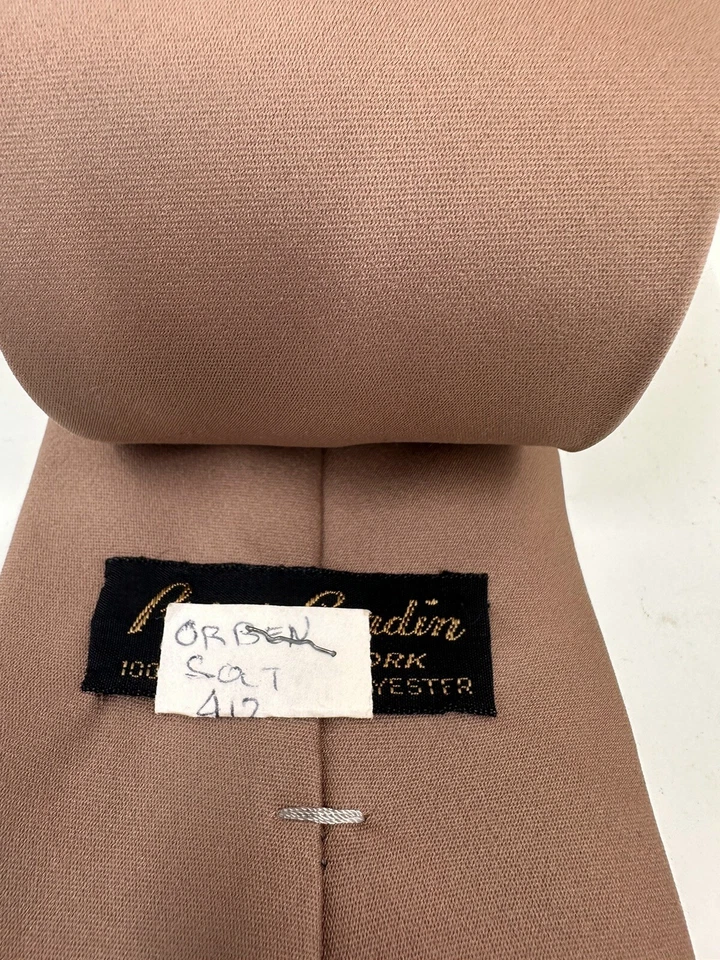 Bulllocks vintage Pierre Cardin marrón 100 % poliéster Foto 3 de 4